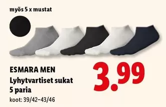 Lyhtyvartiset sukat