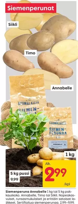Siemenperunat