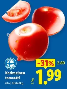 Kotimainen tomaatti