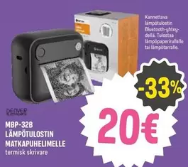 Dell - MBP-32B LÄMPÖTULOSTIN MATKAPUHELIMELLE termisk skrivere