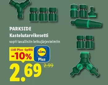 Kastelutarvikesetti