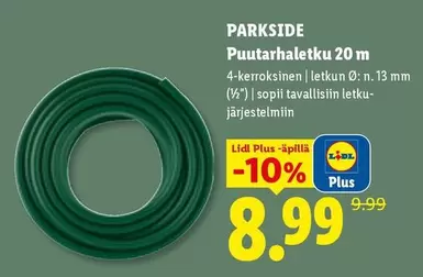 Puutarhaletku 20 m