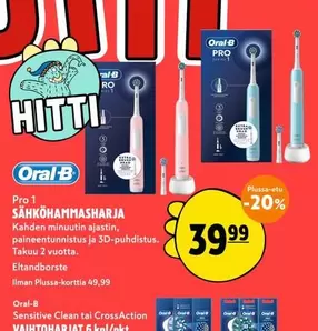Cross - Pro 1 Sähköhammasharja