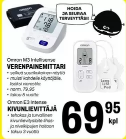 Omron -  M3 Intelligentis VERENPAINEMITTARI
