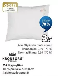 MAJ tyynyliina