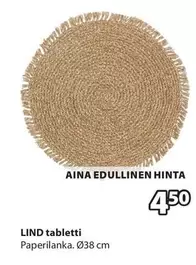 LIND tabletti Paperilanka