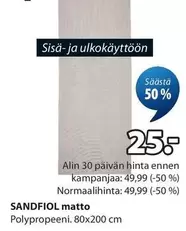SANDFIOL matto