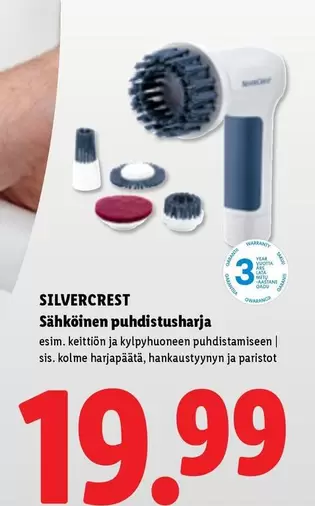 Sähköinen puhdistusharja