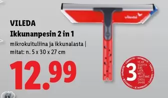 Ikkunanpesin 2 in 1