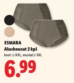 Alushousut 2 kpl