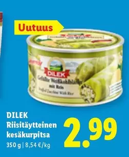Riistäytteinen kesäkurpitsa