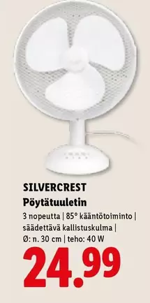 Pöytätuuletin