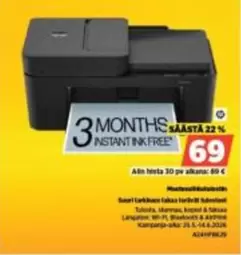 Hp - Instant Ink Free