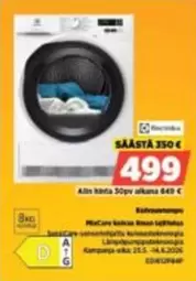 MixCare kuivaus ilman lämpöä