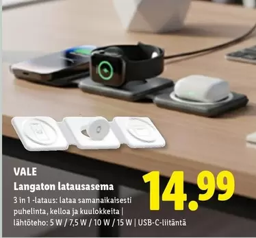 Langaton latausasema