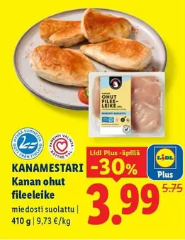Kanan ohut filee