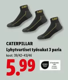Lyhytvartiset työsukat 3 paria