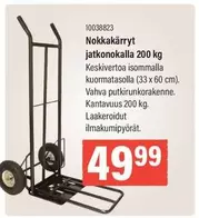 10038823 Nökkäkarryt jatkonokalla