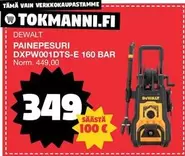 Dewalt - PAINEPESURI DXPW001DTS-E 160 BAR