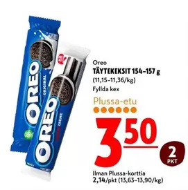 Oreo - TÄYTEKEKSIT 154-157 g