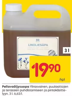 Pellavaöljysoapa