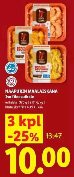 NAAPURIN MAALAISKANANA Iso fileesuikale