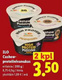 ILO - Cashew-proteiinivanukas