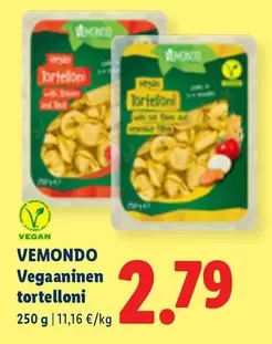 Vegaaninen tortelloni