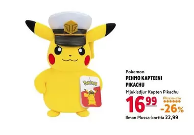 PEHMO KAPTEENI PIKACHU