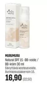 Natural SPF 15 -BB-voide / BB-kräm 30 ml
