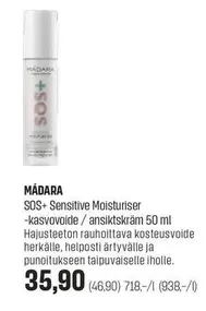 SOS+ Sensitive Moisturiser