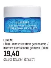 Nordic - Lähde Tehokosteuttava Geelinaamio / Intensivt återfuktande Gelmask 150 ml