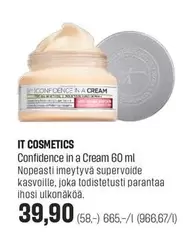 Confidence in a Cream