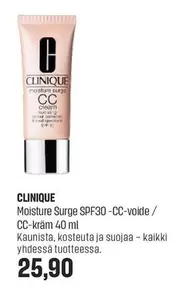 Moisture Surge SPF30 -CC-voide / CC-kräm