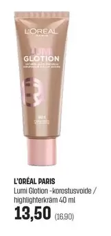 Lumi Glotion -korostusvoide / highlighterkräm 40 ml