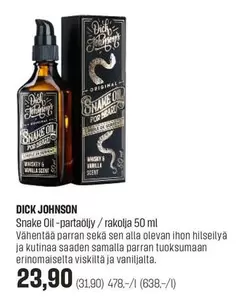 Original - Snake Oil - partaöljy / rakolja 50 ml