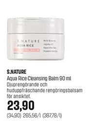 Aqua Rice Cleansing Balm