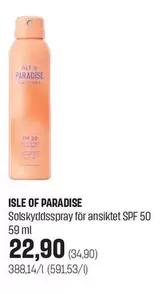 Solskyddsspray för ansiktet SPF 50 59 ml