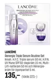Renergie Triple Serum Routine Set