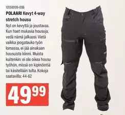 POLAARI Kevyt 4-way stretch housu