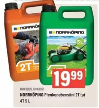 Pienkonebensiini 2T tai 4T