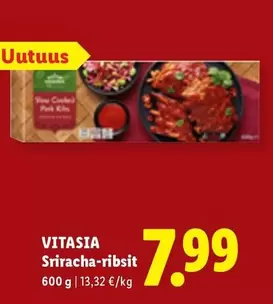 Sriracha-ribsit