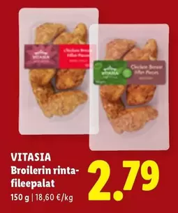 Broilerin rintafileepalat