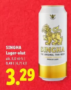 Original - Lager-olut