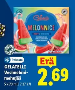Vesimeloni-mehujää