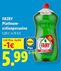 Platinum-astianpesuaine