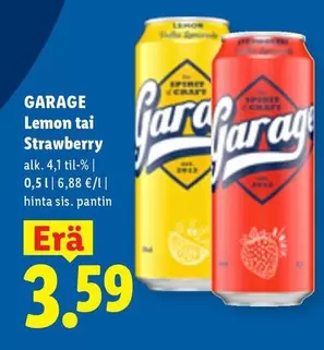 Spirit - Lemon tai Strawberry