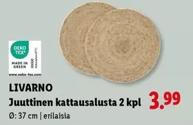 Juuttinen kattausalusta