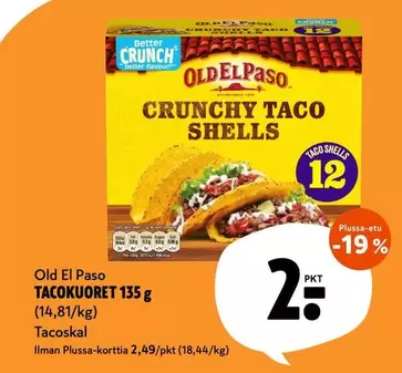 CRUNCHY TACO SHELLS