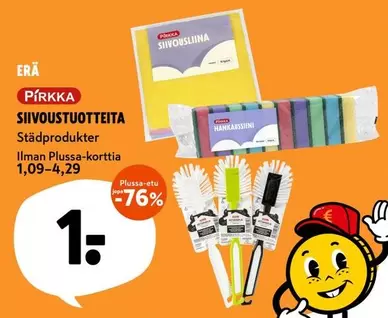 Siivoustuotteita / Städprodukter